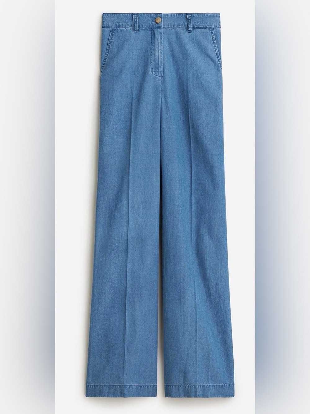 J. Crew Carolina flare Chambray pant